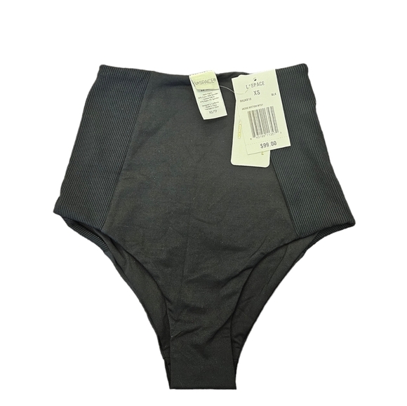 L*space Black Jackie Bottom Bitsy Bikini NEW Size XS - Picture 4 of 8